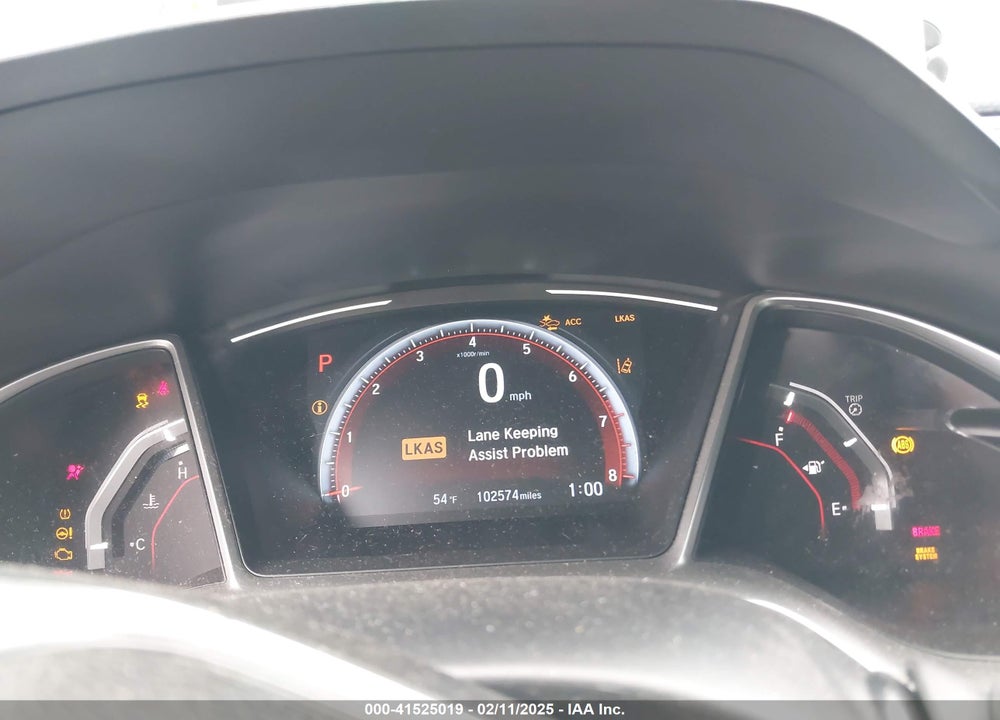 2019 HONDA CIVIC SPORT VIN: 2HGFC2F81KH540564