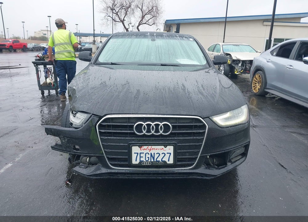 2015 AUDI A4 2.0T PREMIUM VIN: WAUAFAFLXFN017634