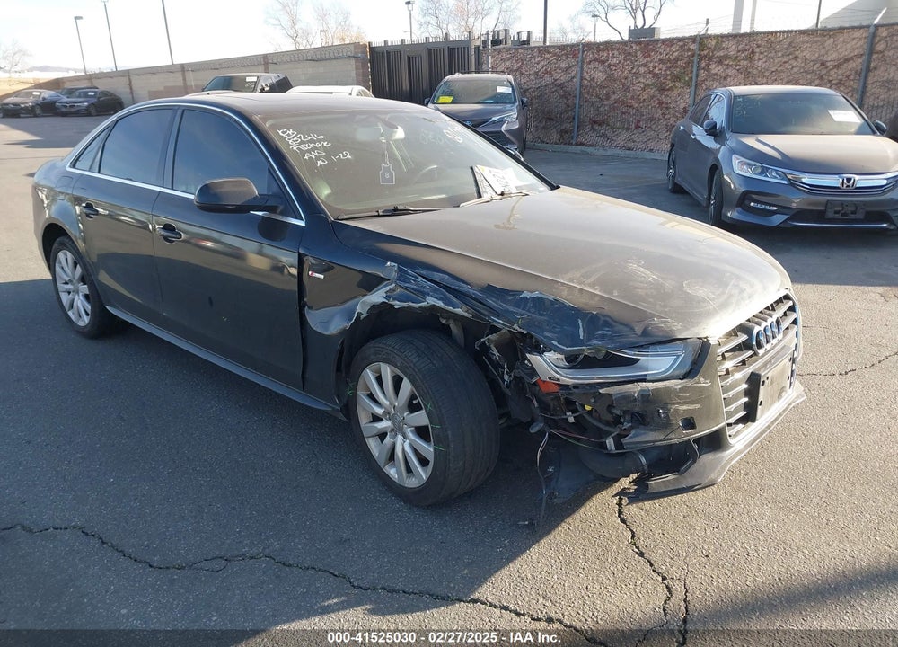 2015 AUDI A4 2.0T PREMIUM VIN: WAUAFAFLXFN017634