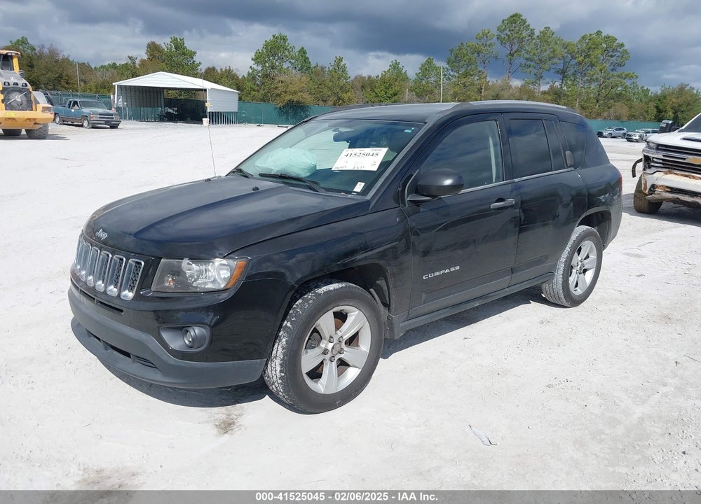 2014 JEEP COMPASS SPORT VIN: 1C4NJCBB1ED722113