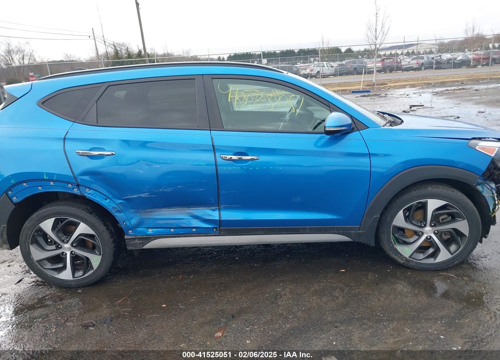 2018 HYUNDAI TUCSON LIMITED VIN: KM8J3CA27JU700276