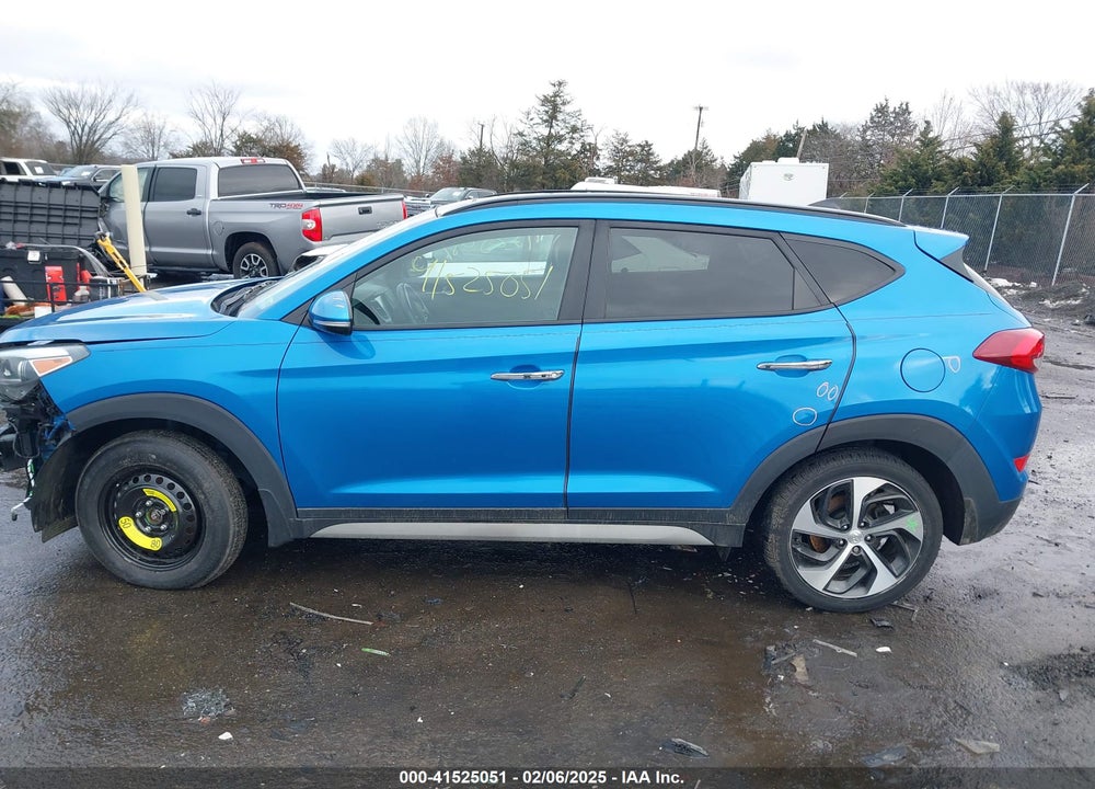 2018 HYUNDAI TUCSON LIMITED VIN: KM8J3CA27JU700276