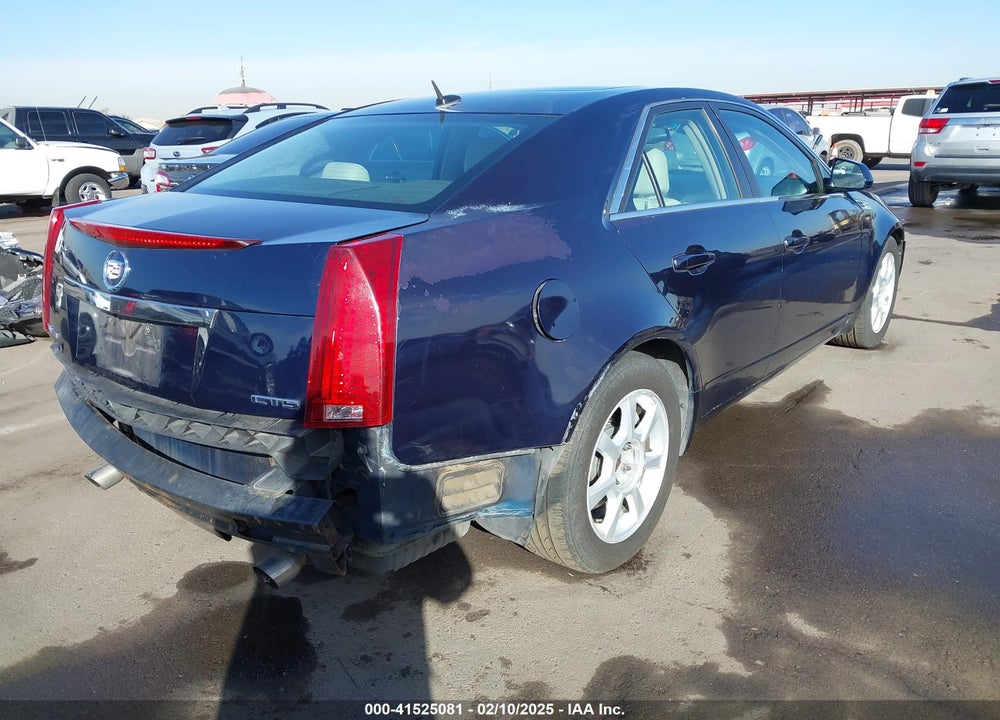 2008 CADILLAC CTS VIN: 1G6DR57V080133989