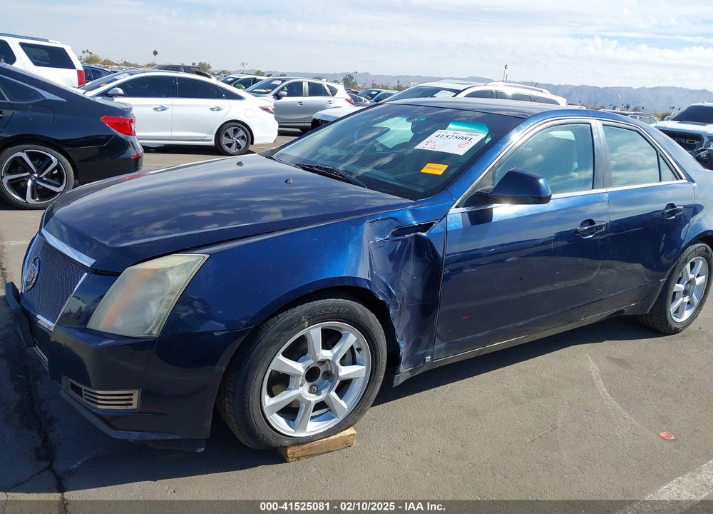 2008 CADILLAC CTS VIN: 1G6DR57V080133989