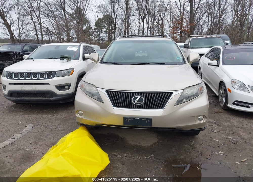 2012 LEXUS RX 350 VIN: 2T2BK1BA7CC126618