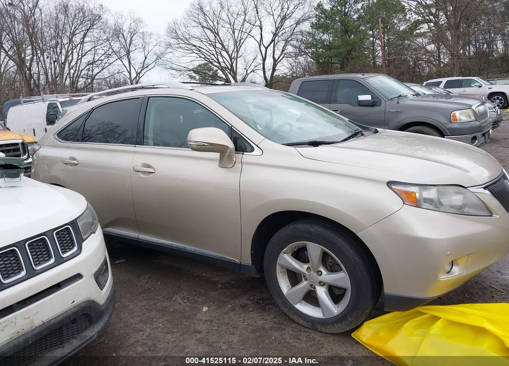 2012 LEXUS RX 350 VIN: 2T2BK1BA7CC126618