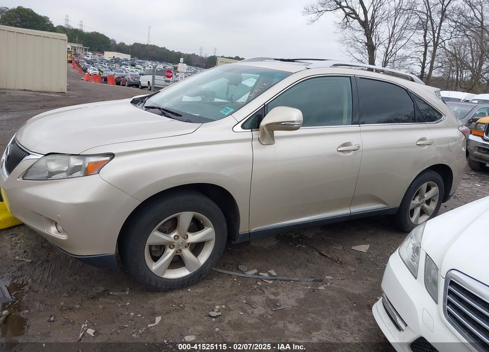 2012 LEXUS RX 350 VIN: 2T2BK1BA7CC126618