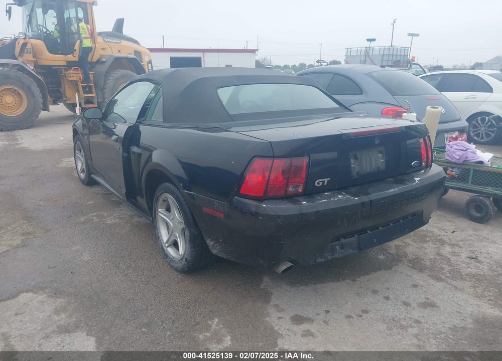 2002 FORD MUSTANG GT VIN: 1FAFP45X72F225962