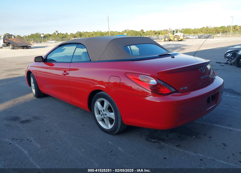 2005 TOYOTA CAMRY SOLARA SLE VIN: 4T1FA38P45U041723