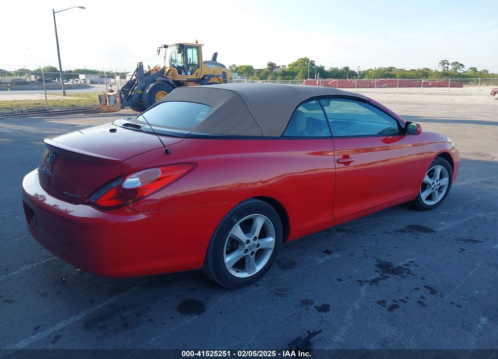 2005 TOYOTA CAMRY SOLARA SLE VIN: 4T1FA38P45U041723