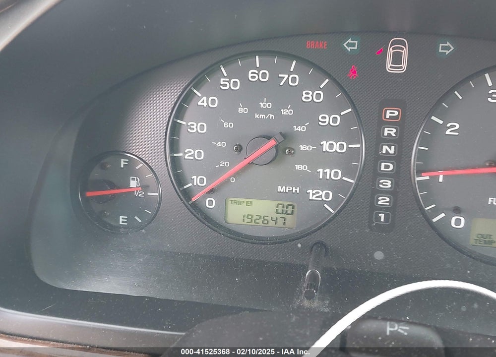 2002 SUBARU OUTBACK VIN: 4S3BH665X27666784