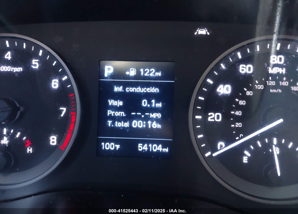 2019 HYUNDAI TUCSON SE VIN: KM8J2CA45KU883103