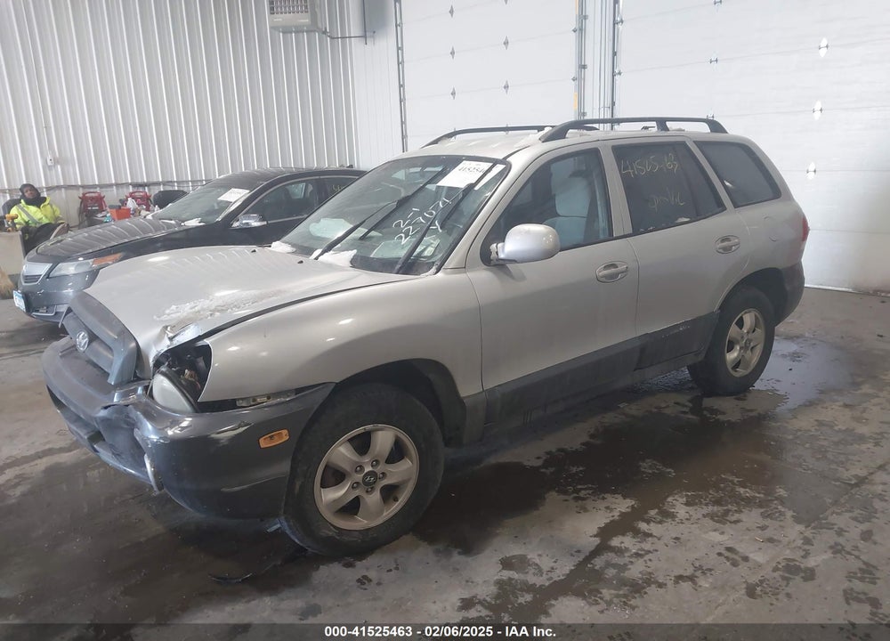 2005 HYUNDAI SANTA FE GLS VIN: KM8SC73D05U995172