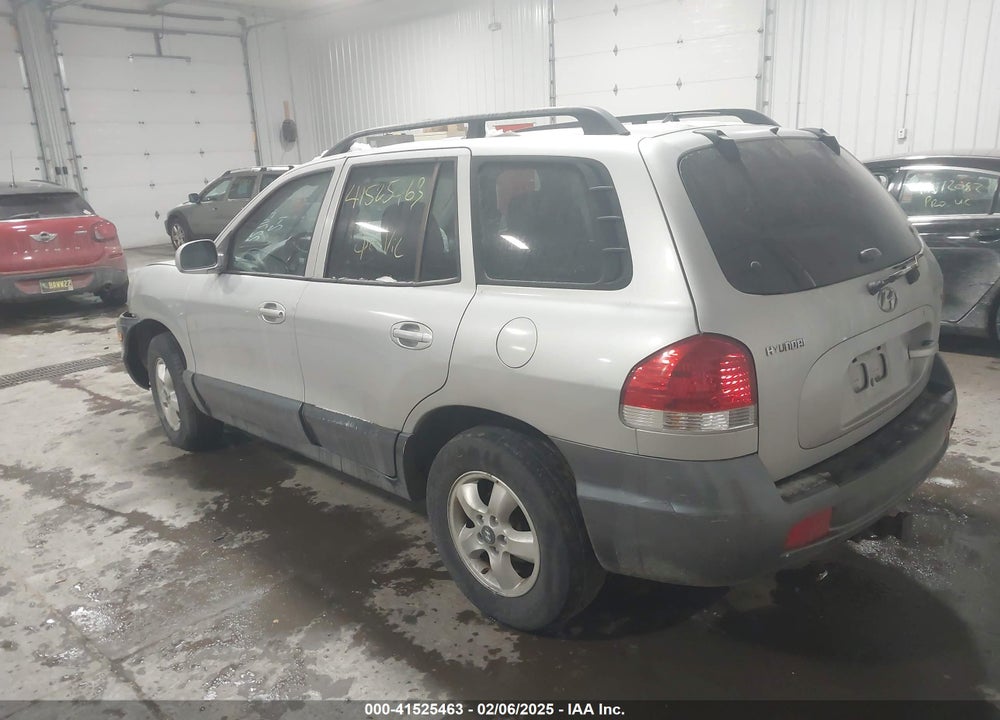 2005 HYUNDAI SANTA FE GLS VIN: KM8SC73D05U995172