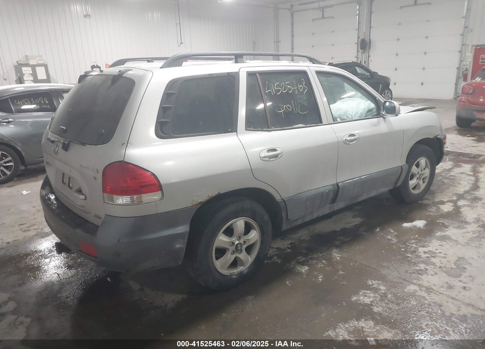 2005 HYUNDAI SANTA FE GLS VIN: KM8SC73D05U995172