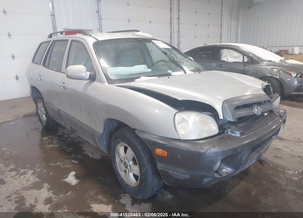 2005 HYUNDAI SANTA FE GLS VIN: KM8SC73D05U995172