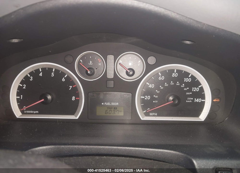 2005 HYUNDAI SANTA FE GLS VIN: KM8SC73D05U995172