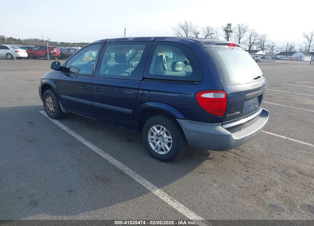 2006 DODGE CARAVAN SE VIN: 1D4GP25R66B583963