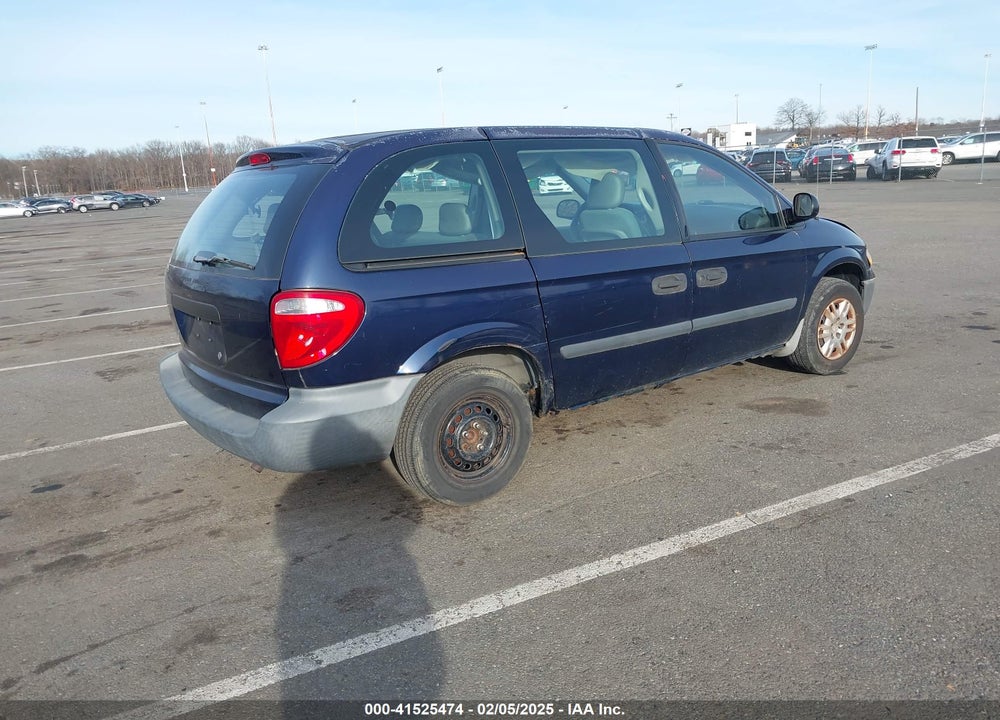 2006 DODGE CARAVAN SE VIN: 1D4GP25R66B583963