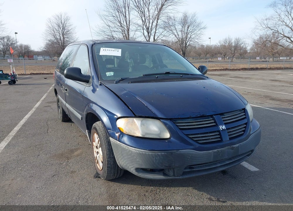 2006 DODGE CARAVAN SE VIN: 1D4GP25R66B583963