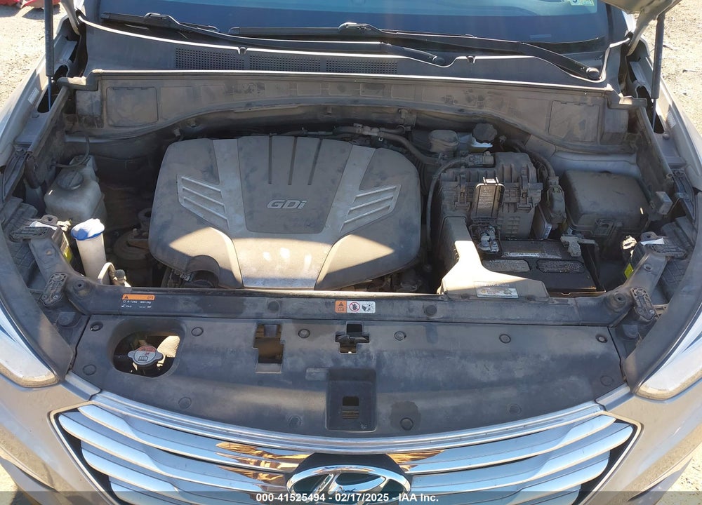2016 HYUNDAI SANTA FE LIMITED VIN: KM8SRDHFXGU157595