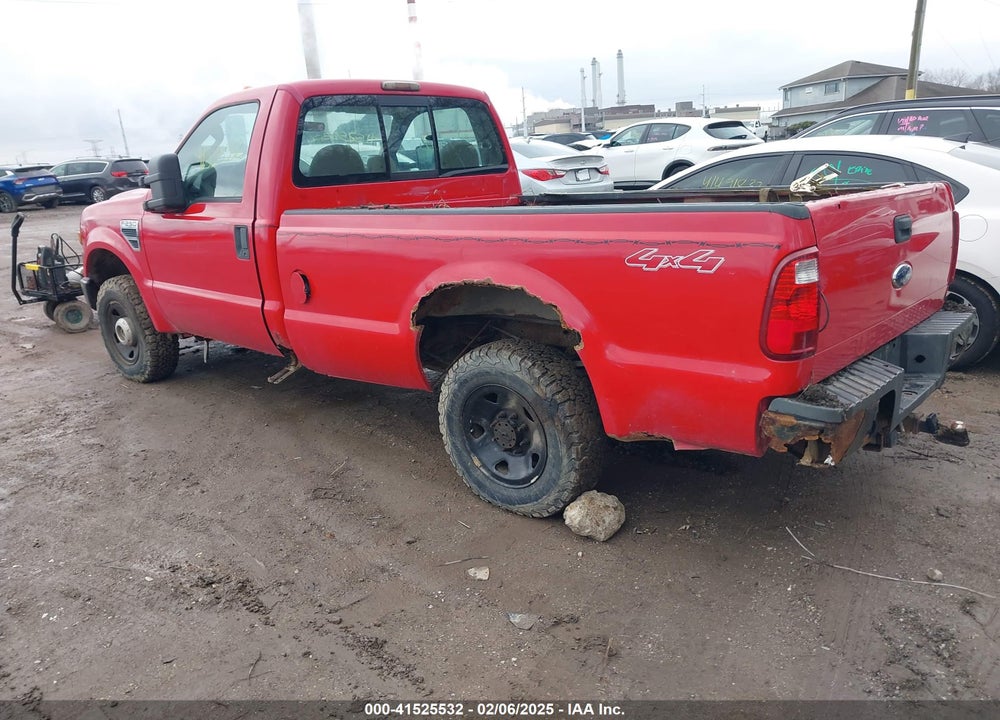 2008 FORD F-250 VIN: 1FTNF21518EC12317