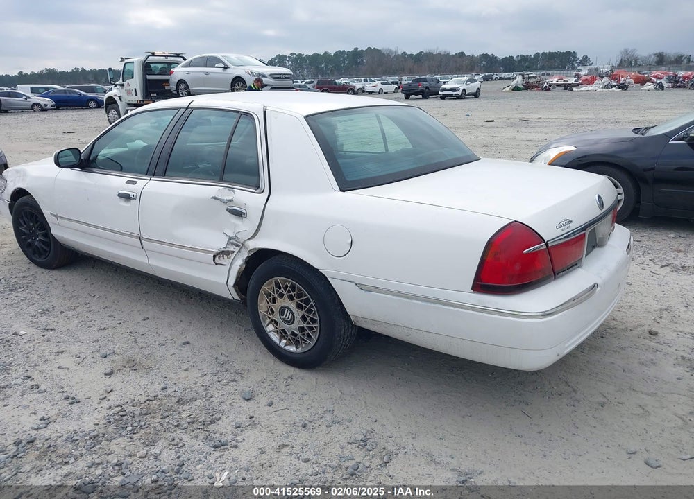 2000 MERCURY GRAND MARQUIS VIN: 2MEFM74W9YX658787
