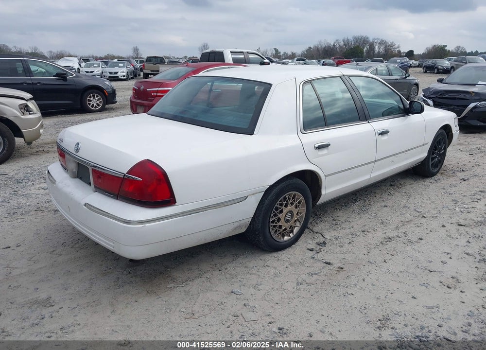 2000 MERCURY GRAND MARQUIS VIN: 2MEFM74W9YX658787
