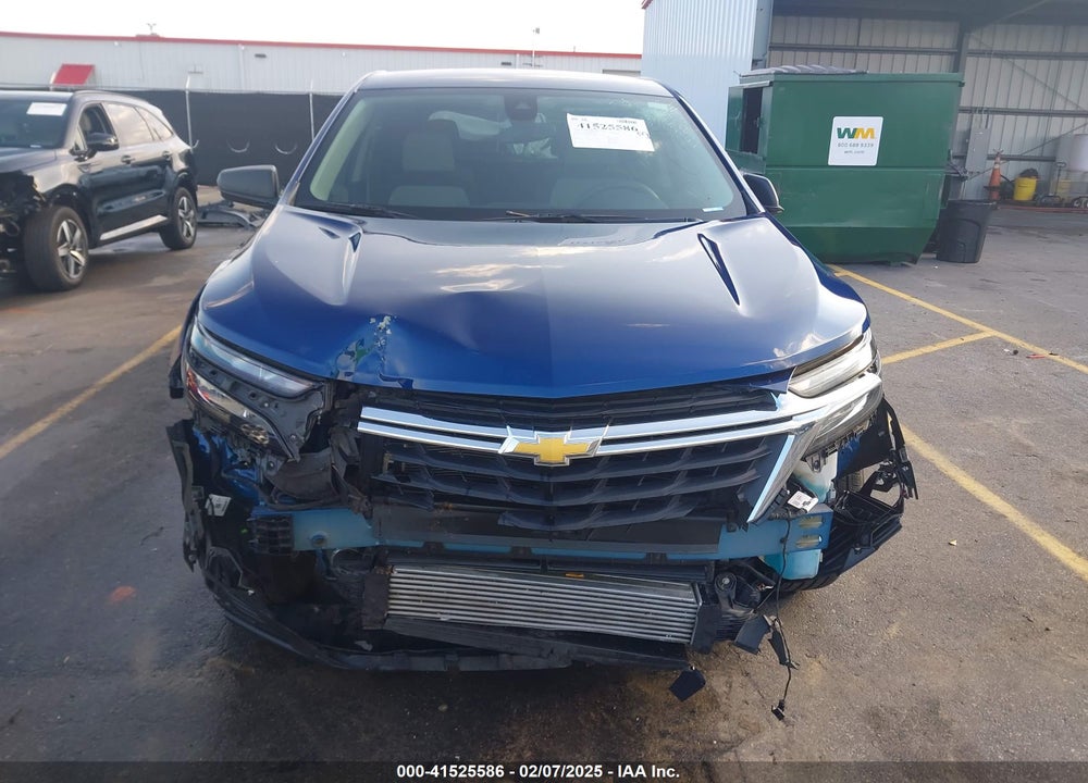 2022 CHEVROLET EQUINOX FWD LS VIN: 3GNAXHEV2NS242959