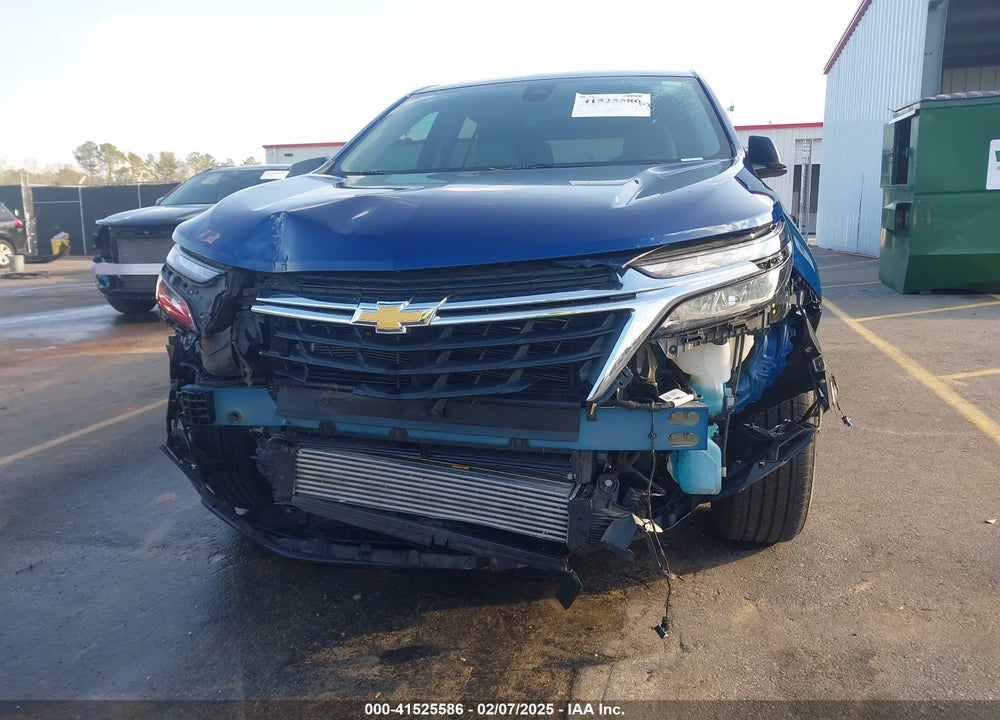 2022 CHEVROLET EQUINOX FWD LS VIN: 3GNAXHEV2NS242959