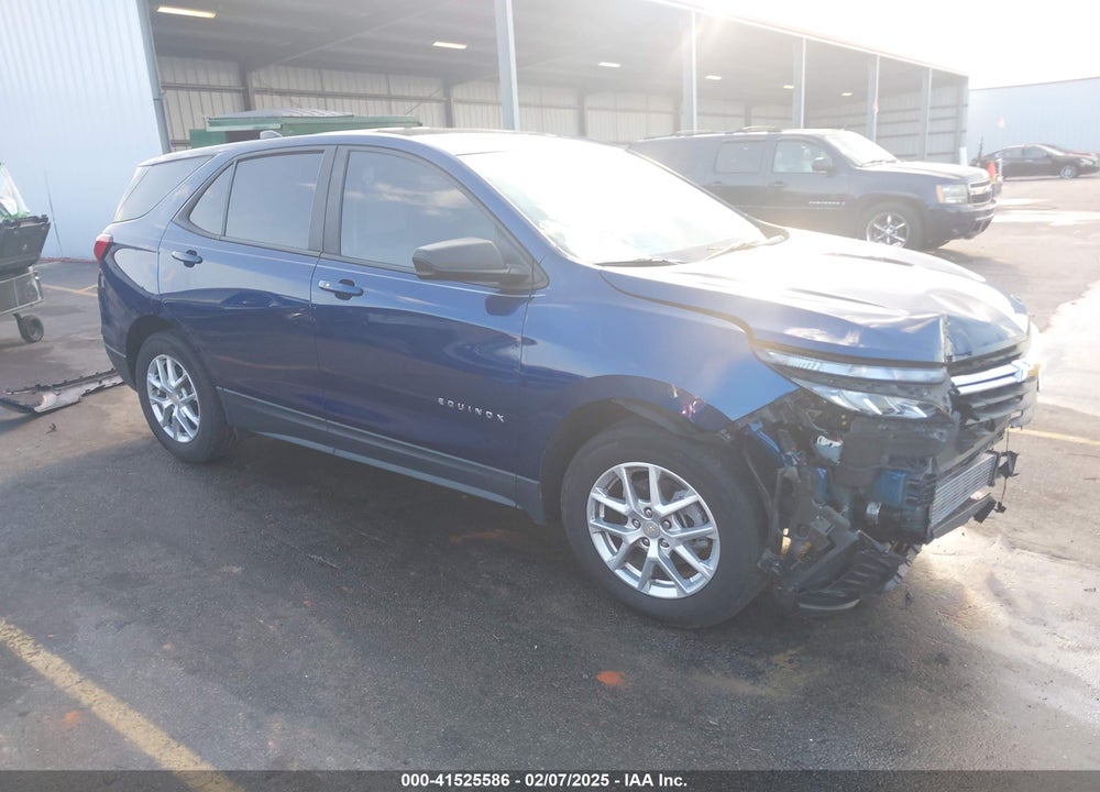 2022 CHEVROLET EQUINOX FWD LS VIN: 3GNAXHEV2NS242959