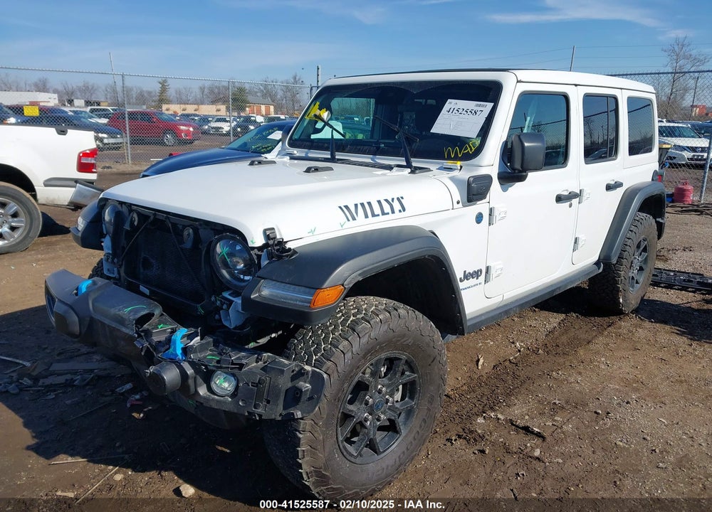 2024 JEEP WRANGLER 4XE WILLYS 4XE VIN: 1C4RJXN64RW218138