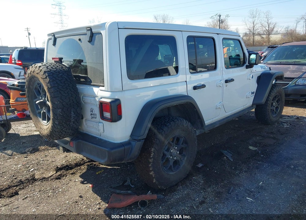 2024 JEEP WRANGLER 4XE WILLYS 4XE VIN: 1C4RJXN64RW218138