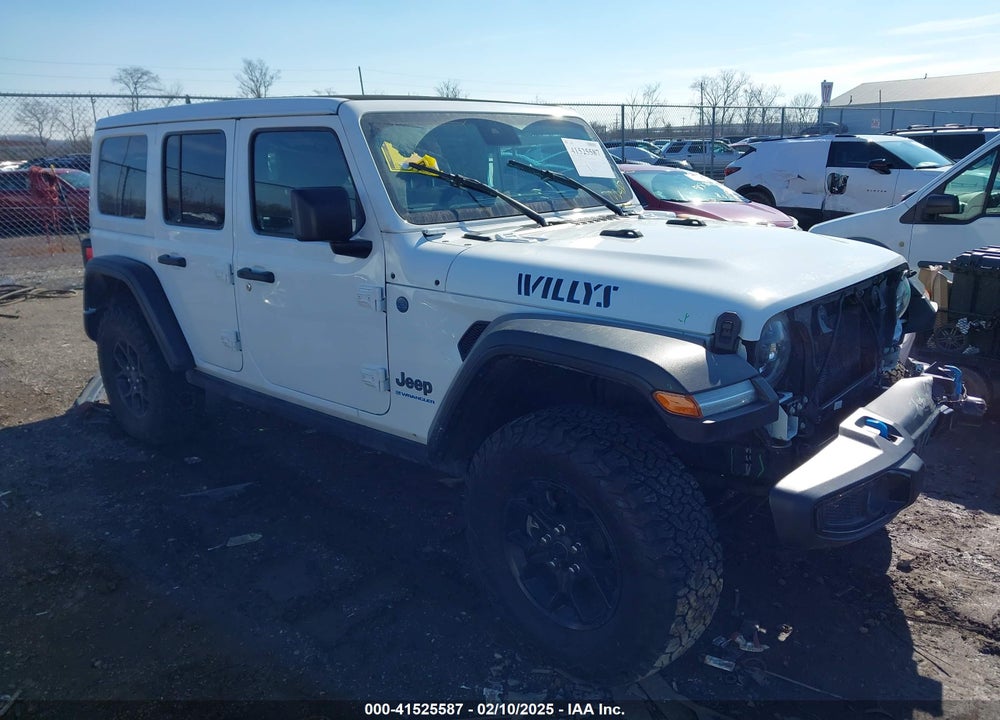 2024 JEEP WRANGLER 4XE WILLYS 4XE VIN: 1C4RJXN64RW218138