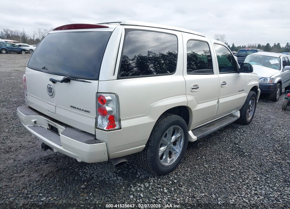 2002 CADILLAC ESCALADE STANDARD VIN: 1GYEK63N32R163874