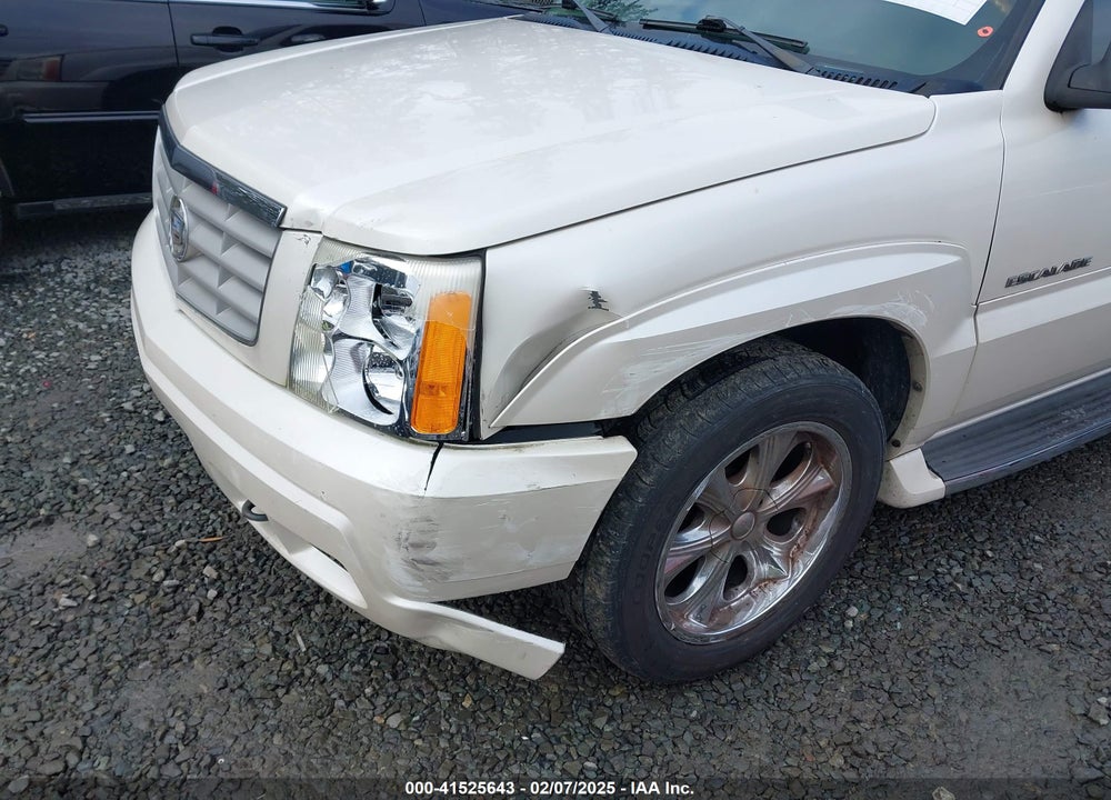 2002 CADILLAC ESCALADE STANDARD VIN: 1GYEK63N32R163874