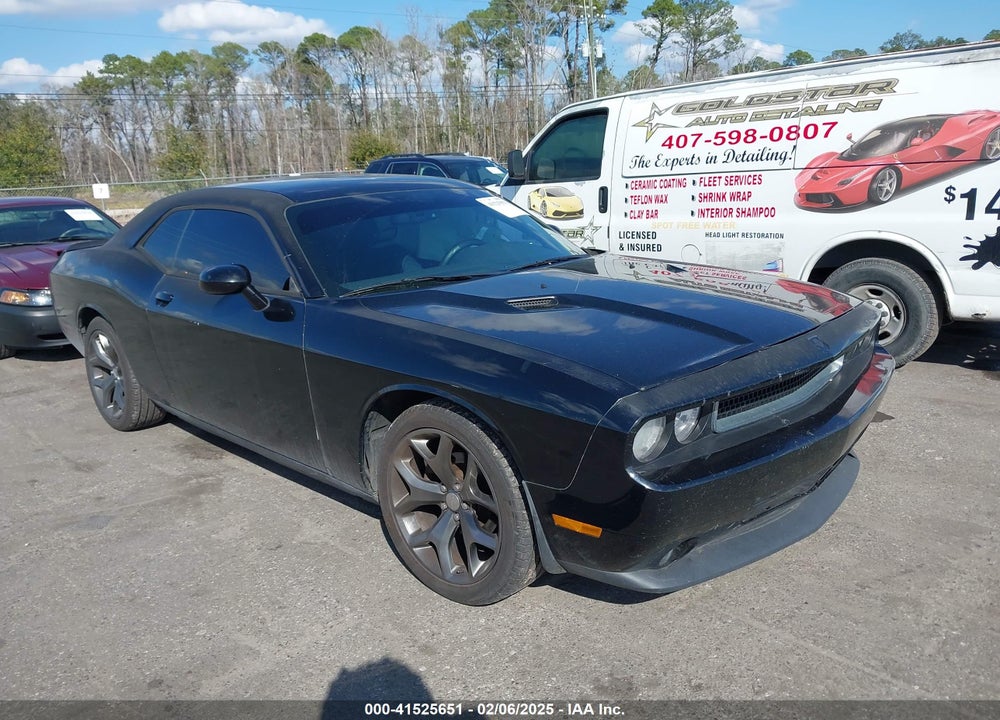 2012 DODGE CHALLENGER SXT VIN: 2C3CDYAG4CH293692
