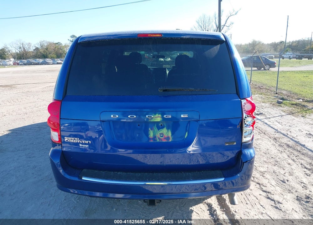 2013 DODGE GRAND CARAVAN VIN: 2C4RDGCG4DR719356