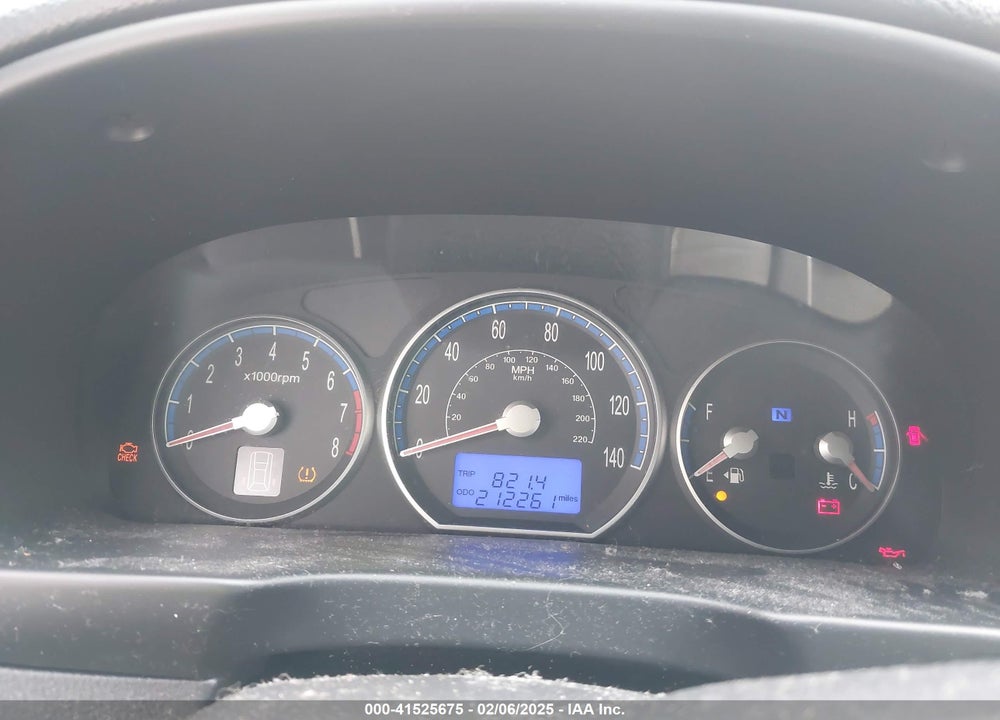 2007 HYUNDAI SANTA FE GLS VIN: 5NMSG13D27H006286