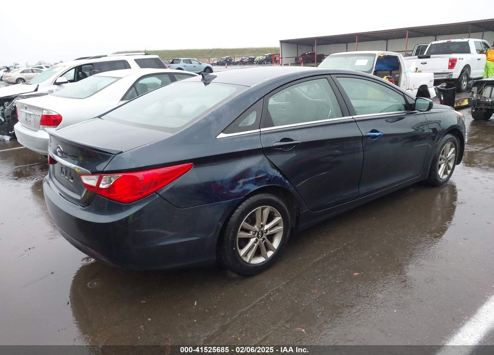 2013 HYUNDAI SONATA GLS VIN: 5NPEB4ACXDH595982