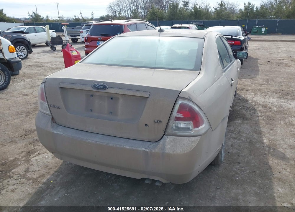 2007 FORD FUSION SE VIN: 3FAHP07Z27R200767