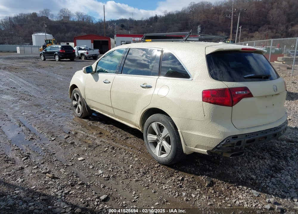 2011 ACURA MDX TECHNOLOGY PACKAGE VIN: 2HNYD2H61BH501256