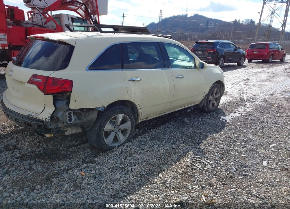 2011 ACURA MDX TECHNOLOGY PACKAGE VIN: 2HNYD2H61BH501256