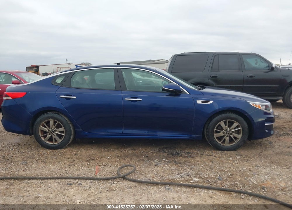 2016 KIA OPTIMA LX TURBO VIN: 5XXGT4L17GG008221