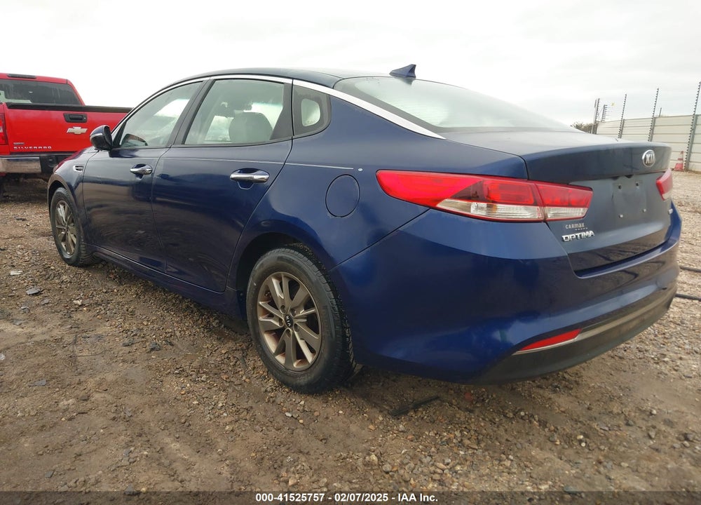 2016 KIA OPTIMA LX TURBO VIN: 5XXGT4L17GG008221