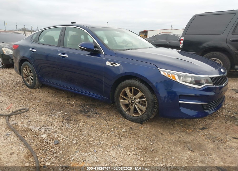 2016 KIA OPTIMA LX TURBO VIN: 5XXGT4L17GG008221