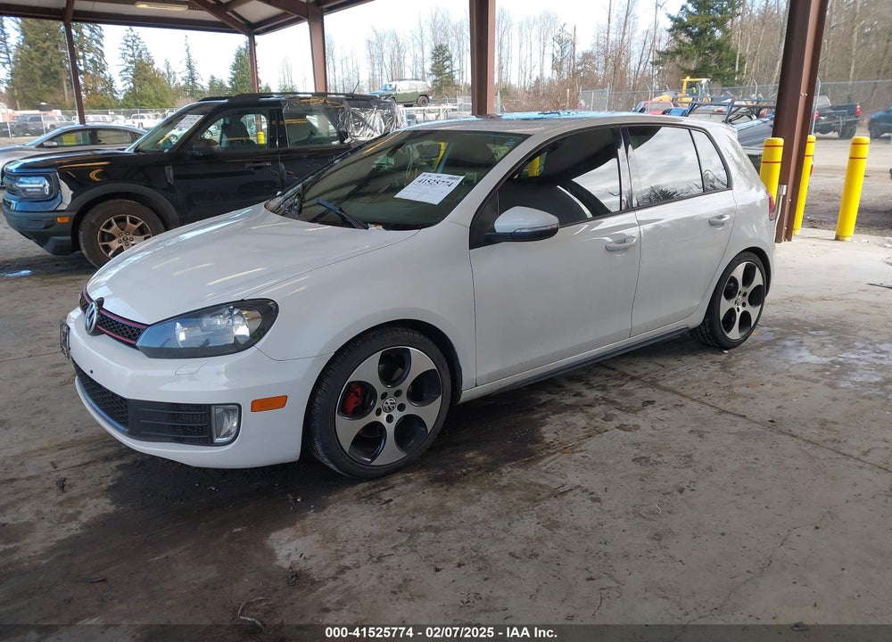 2011 VOLKSWAGEN GTI 4-DOOR VIN: WVWHV7AJ2BW223533
