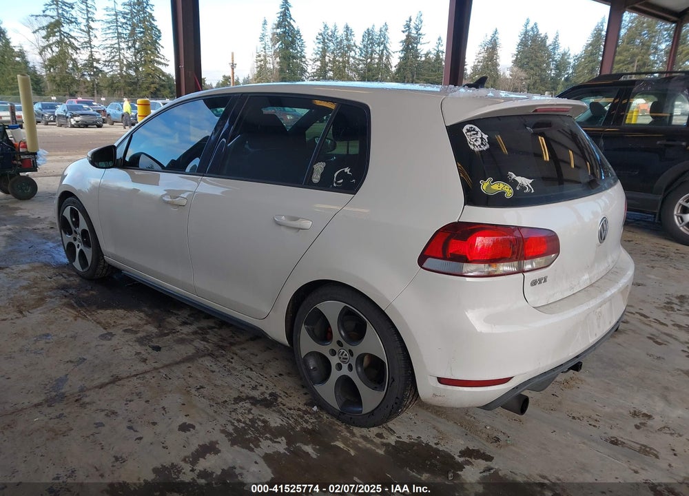2011 VOLKSWAGEN GTI 4-DOOR VIN: WVWHV7AJ2BW223533