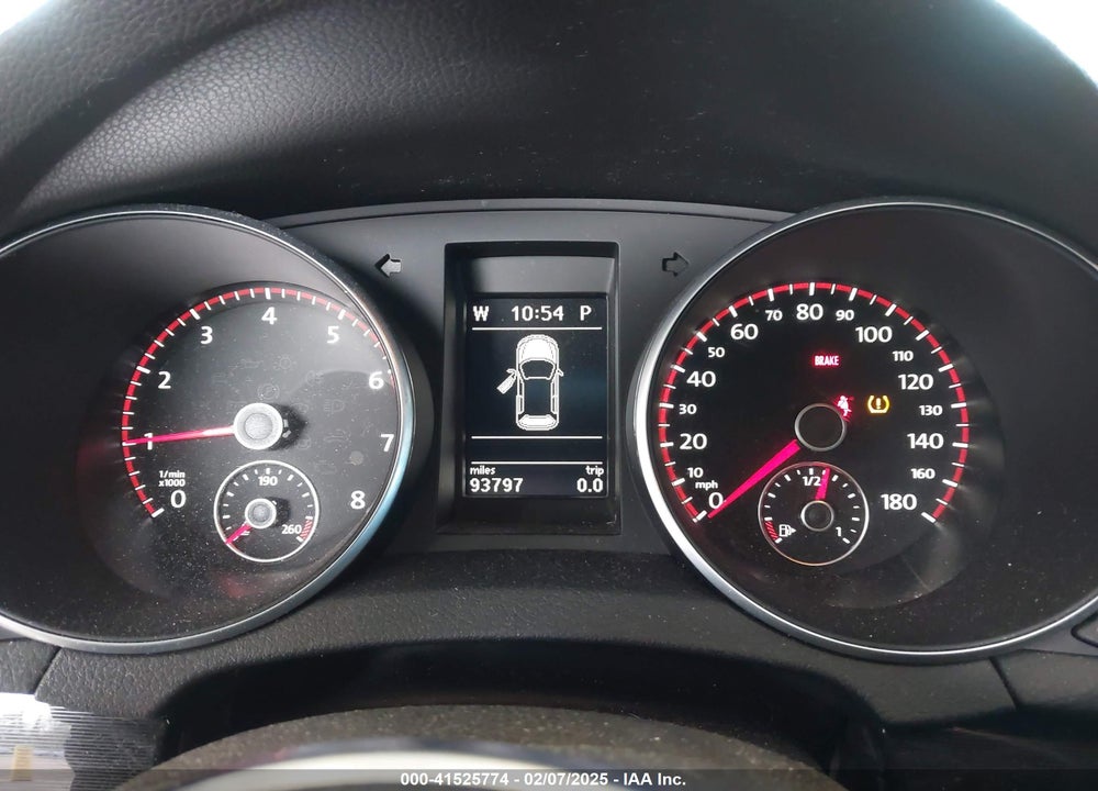 2011 VOLKSWAGEN GTI 4-DOOR VIN: WVWHV7AJ2BW223533