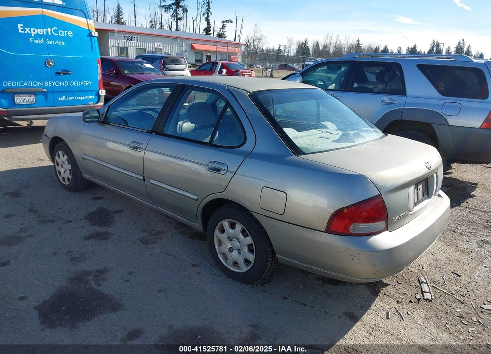 2002 NISSAN SENTRA GXE VIN: 3N1CB51D52L669248